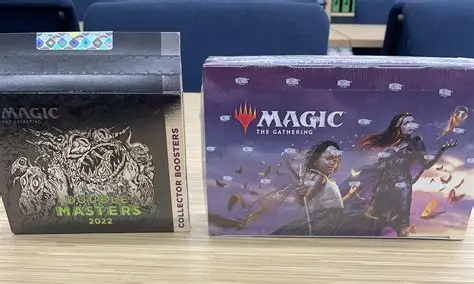 Magic: The Gathering collector booster boxes at Geek World, Tyler, TX